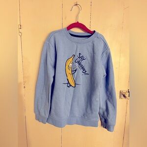 Say Bananas Kids Sweatshirt